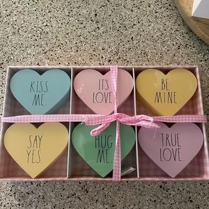 NIB Rae Dunn Conversation Hearts